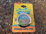 SpongeBob SquarePants Hinged Porthole Pin Jellyfish Fields Enamel Bioworld New