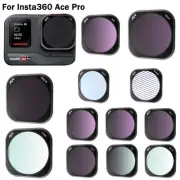 For Insta360 Ace Pro Camera Lens UV CPL ND8/16/32/64 NDPL8/16/32/64 Filters Set