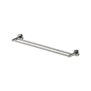 Gareth Ashton Brushed Nickel 760mm Double Towel Rail