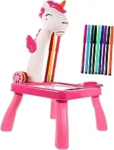 Kisangel 1 Set Unicorn Drawing Projector Table for Doodle Sketching with Projection Lightweight Material for Creative Play and Imagination Exploration