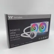 Thermaltake TH240 V2 Ultra ARGB Liquid Cooler Fan 120*2, CL-W404-PL12SW-A