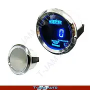 Autotecnica MSPEC 52mm Tachometer Digital Gauge Chrome Rim