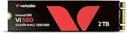 Verbatim Vi560 S3 SSD Internal SSD Drive with 2TB Data Storage Solid State Drive with SATA III M.2 2280 and 3D NAND Technology Black Ideal for Notebook and Ultrabook