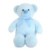 Extra Large My Buddy Teddy Bear Blue 35.5"/90cm Korimco