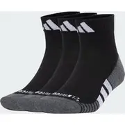 Performance CLIMACOOL Cushioned Quarter Socks 3-Pack