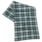 Home Collection Green & Black Plaid Cotton Table Runner, 14" x 72"