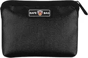 Labymos Feproof Waterproof Document Bags Liquid Silicone Material Heat Insulation Fe and Water Resistant Safe Bag Zippered for Cash Passport Card Tickets Storage Holder