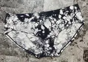 NWT VICTORIA'S SECRET PINK M BLACK GRAY WHITE TIE DYE SEAMLESS HIPSTER PANTIES