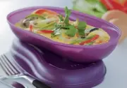 Tupperware Microwave Breakfast Maker - Make omelets & more in microwave - New!