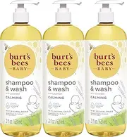 Burt's Bees Baby Shampoo & Wash, Calming, 21 Ounces (Pack of 3)