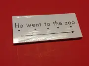 Learning Resource - Sight Words Sentence Reading Cards. 30 cards