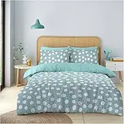 GC GAVENO CAVAILIA Luxury Duvet Cover Set (135x200 cm) - Microfiber Polka Dot Bedding Sets with Pillowcase - Geometric Quilt Cover Single - Bed Linen