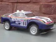 Kamtec Tamiya Repro Porsche 959 Lexan reproduction body , cockpit and rear wing