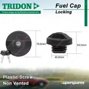 Tridon Locking Fuel Cap Non Vented 54.5mm Height for Isuzu D-Max TFR TFS 3.0L (for: Isuzu)
