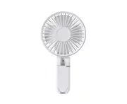 Portable Hand-Held Rechargeable Small Fan Foldable Mini Fan - White