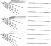 TEHAUX Sewing Needles Set 60pcs Threading Tool Self-Threading Needles for Vintage Home Machines Heavy Duty Quilting Stretch Cotton Silk