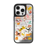 iPhone 16 Pro Mirror Case MagSafe Compatible Dogs