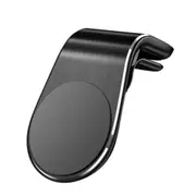 3 Pcs Car Metal Magnetic Air Outlet Mobile Phone Holder Bracket (Black)