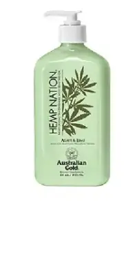 Hemp Nation Agave & Lime Tan Extender Australian Gold 18.0 oz