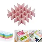 4pcs/set Adjustable Drawer Dividers Tie Socks Organiser DIY Closet Separators