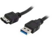 StarTech.com USB3S2ESATA3 Adapter Cable - 3ft eSATA Hard Drive to USB 3.0 Adapte