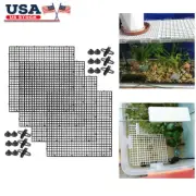 4 Aquarium Divider Tray Grid Egg Crate Light Diffuser Fish Tank Bottom Isolation