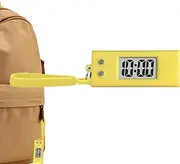 [Mbiyhgta] Digital Clock - Mini Time Display - Portable Watch Clip - LED FOB | Compact Watch with Bright Screen and Durable Case for Quick Checks at Work