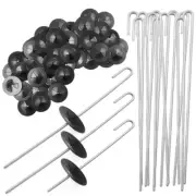 100 Solar Panel Wire Mesh Clips Kit Bird Proofing Guard Protection Fastener Clip
