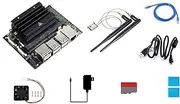 Waveshare Jetson Nano 4GB Development/Expansion Kit Alternative Solution of B01 Kit Come with Carrier Board Jetson Nano Module Official Heatsink and More Extra Free Accessories