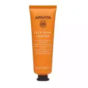 Apivita Radiance Face Mask 50 ml,Orange,Shea Butter, Q10,Vitamin C, E,Hyaluronic