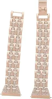 [Generic] Strap Delicate Watchband Watch Band Glitter Watchband Elegant Watch Strap Watchbands Reusable Watchstrap Watch Accessories Portable Watchstrap Silver Stainless Steel