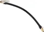 Car Tire Inflator Hose Extension Tube Durable Rubber Pump Hose for Tire Inflation Flexible Pump Adapter for Cars Bikes Motorcycles Release Excess Easily