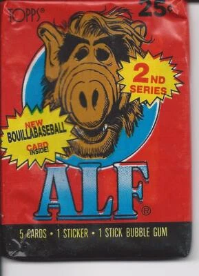 Alf 2nd series, trading card pack