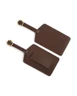 Royce New York Leather Luggage Tag