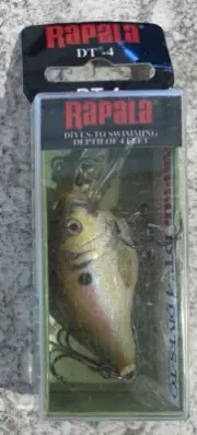Rapala DT-4 Dives To Live River Shad