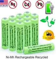 2-16Pcs Rechargeable AAA Batteries Ni-MH 600mAh Battery & Generic AA/AAA Charger