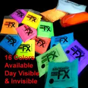 GLOW IN THE DARK Powder Pigment Slime Resin Coating Paint Fluorescent 51 options