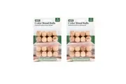 32 Pcs Living Today Cedar Wood Balls