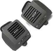 Dashboard Air Vent Outlet Compatible for Toyota Land Cruiser Prado 120 Lexus GX470 03-09 Air Conditioning Conditioner Grille(Brown)