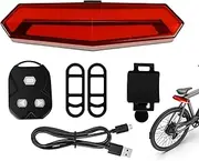 Tail Light with Turn Signals - Wireless Rear Lights Smart Taillight Remote Control - 5 Modes Ultra Bright Safety Warning Turn Lamp for Commuting Riding