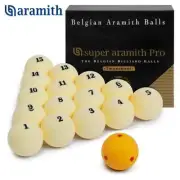 Russian Pyramid Billiard Balls ‘ARAMITH SUPER PRO-CUP TOURNAMENT’, 67 mm size