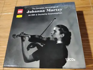 好音悅 Johanna Martzy 瑪爾茨 EMI DG 錄音全紀錄 13CD DN0010