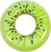 Fruit Floats for Pool | Fruit Swimming Rings, Orange Lime Watermelon Kiwi Swim Tube Raft - Fun Large Pool Ring Float, Portable Pool Floaties Toys for Kids and Adults