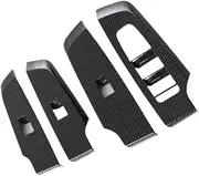 ATATNK Compatible for Mitsubishi Outlander 2023 2024+ Car Window Glass Lift Button Switch Cover Frame Trim Car Interior Accessories Stickers