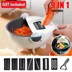Kitchen Cutter Assist Slicer Vegetable Potato Onion Carrot Grater Chopper 9 IN 1