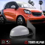 Fits 2016-2017 Smart Fortwo [Right Passenger Side] OE Style Power Mirror Black (for: Smart)