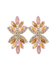 Eye Candy LA CZ Cosmo Statement Earrings