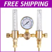 Adjustable Argon Regulator Flow Meter with CGA-580 Inlet for Seamless Welding