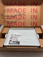 Made In Baking Slab 9x13 Porcelain - Navy Rim | Open Box | Chef Nancy Silverton