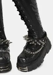 [Funk Plus] Mix Spiked Boot Straps Set